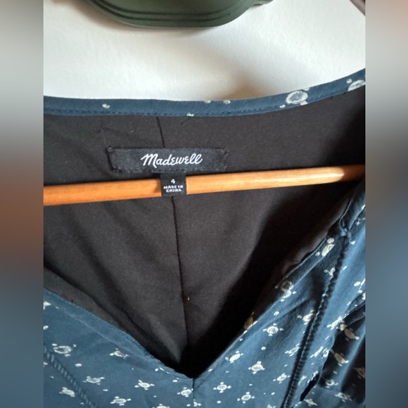 MADEWELL Silk Medallion Dot Maxi Dress - Picture 4 of 9